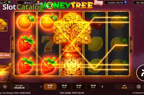 Скрин3. Money Tree Ultra Spin Prag слот