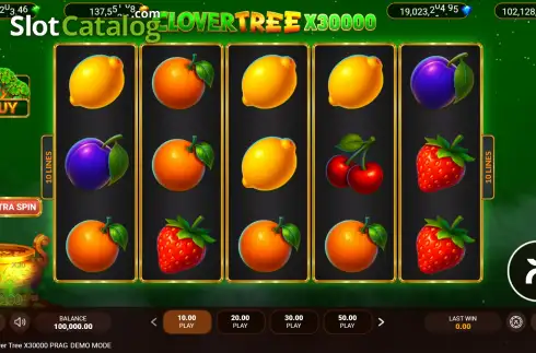 Скрин2. Clover Tree x30000 слот