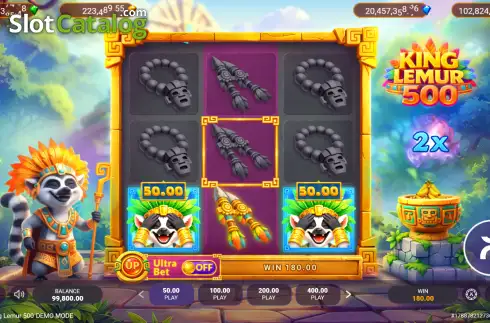 Скрин3. King Lemur 500 слот