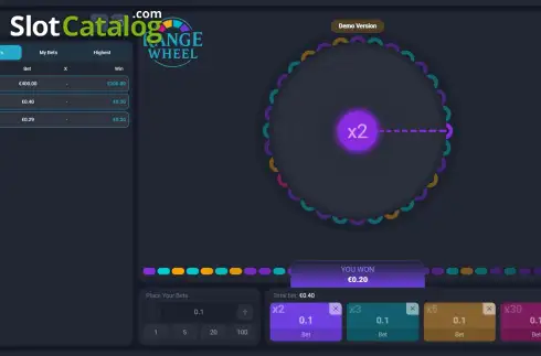 Скрин3. Range Wheel слот