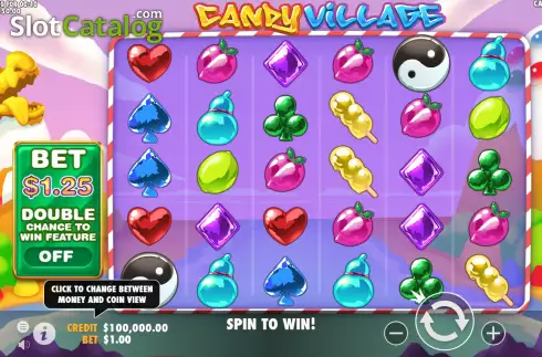 Скрин2. Candy Village слот