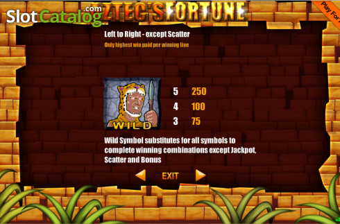 Скрин4. Aztec слот