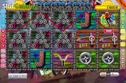 Скрин4. Bike Mania слот