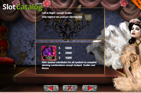 Скрин5. Burlesque (Portmaso Gaming) слот