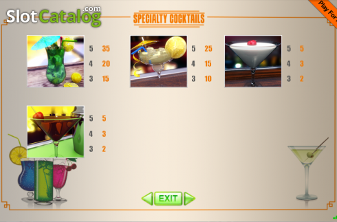 Скрин8. Cocktails слот