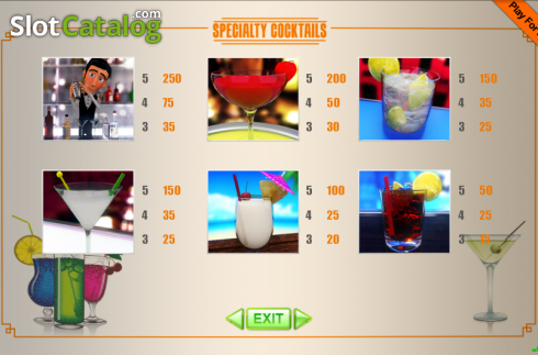 Скрин7. Cocktails слот