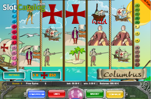 Скрин2. Columbus (Portomaso) слот