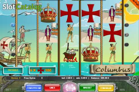 Скрин7. Columbus (9) слот