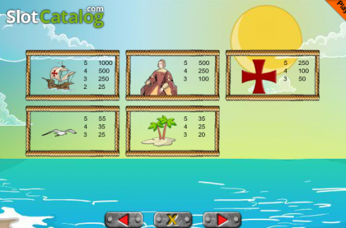 Скрин7. Columbus (40) слот