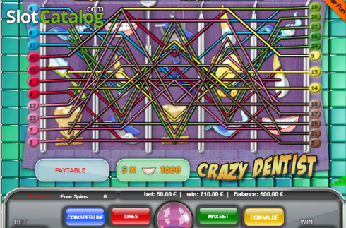 Скрин4. Crazy Dentist слот