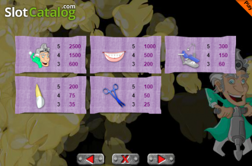 Скрин7. Crazy Dentist слот