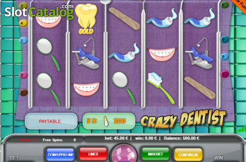 Скрин2. Crazy Dentist (9) слот