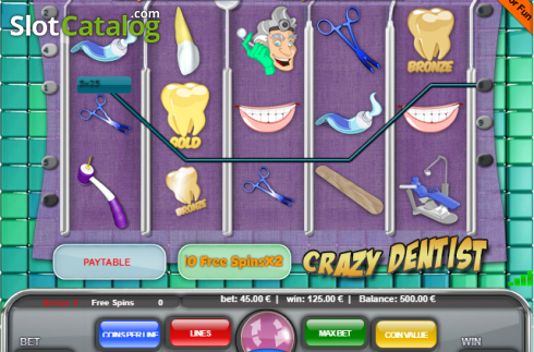 Скрин3. Crazy Dentist (9) слот
