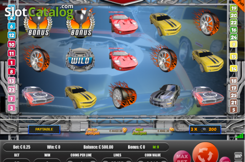 Скрин2. Crazy Motors слот