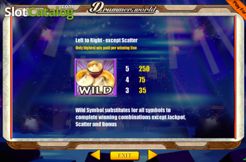 Скрин4. Drummer World (9) слот