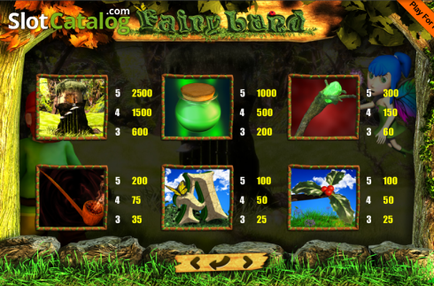Скрин7. Fairyland (Portomaso) слот
