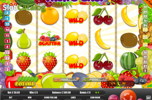 Скрин2. Fruit Shop (Portomaso) слот
