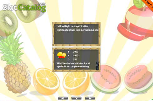 Скрин5. Fruit Shop (Portomaso) слот