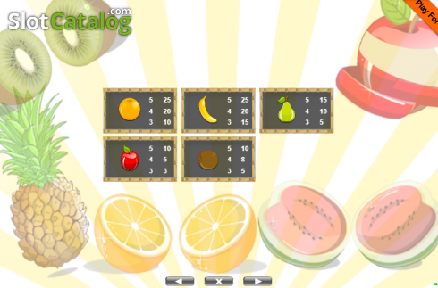 Скрин8. Fruit Shop (Portomaso) слот