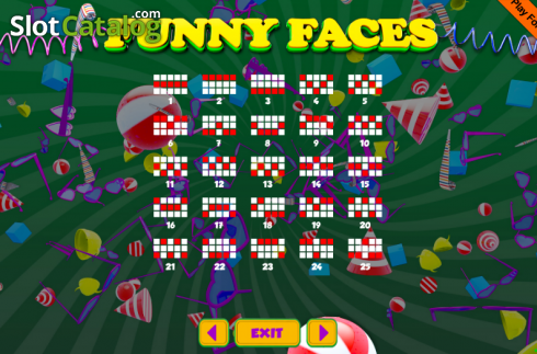 Скрин9. Funny Faces слот