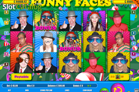 Скрин2. Funny Faces (9)  слот