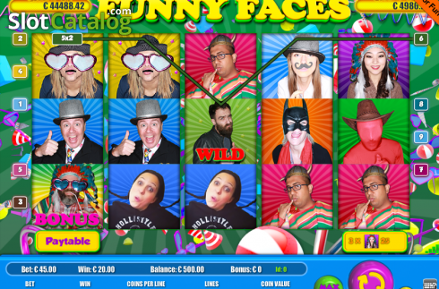 Скрин3. Funny Faces (9)  слот