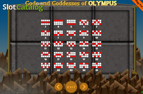 Скрин9. Gods And Goddesses Of Olympus слот