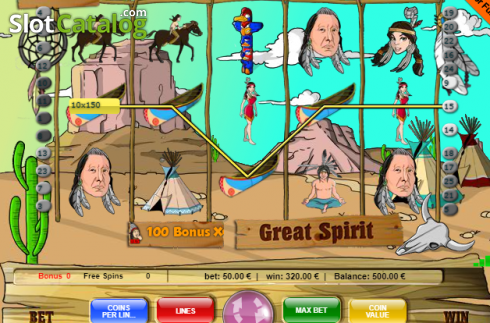 Скрин3. Great Spirit слот