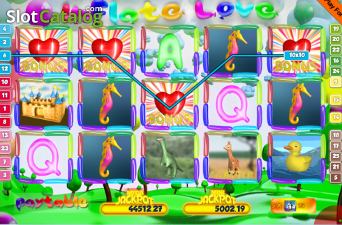 Скрин3. InflateLove слот