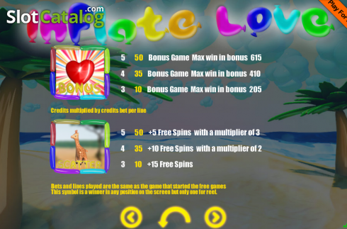 Скрин6. InflateLove слот