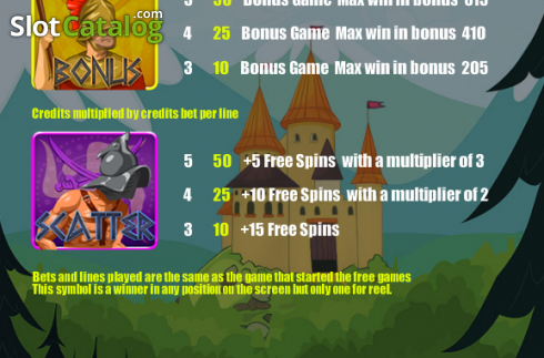 Скрин6. Land Of Warriors слот