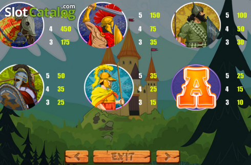 Скрин7. Land Of Warriors слот