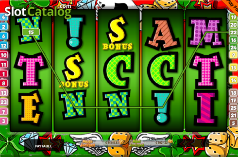 Скрин3. Lucky Letters слот
