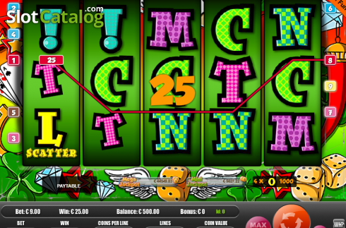 Скрин3. Lucky Letters (9) слот