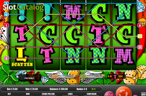Скрин4. Lucky Letters (9) слот
