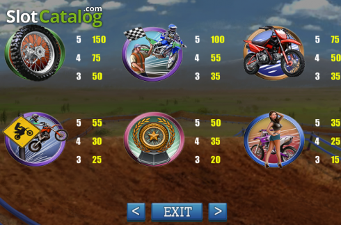 Скрин7. Monster of motocross слот