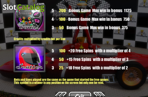 Скрин6. Motor Sports слот