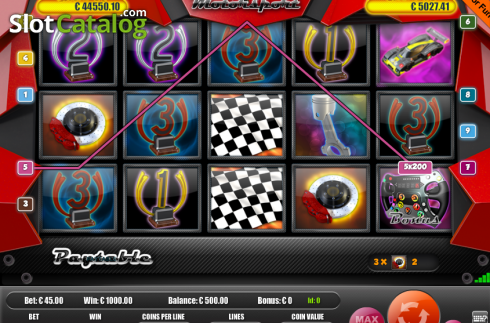 Скрин3. Motor Sports (9) слот