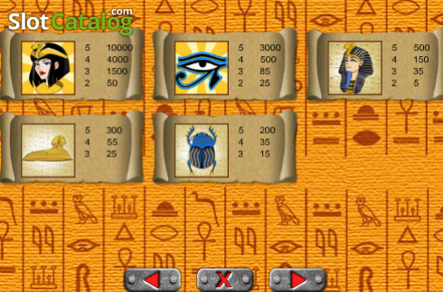 Скрин7. Nefertari слот