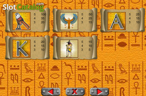 Скрин8. Nefertari слот