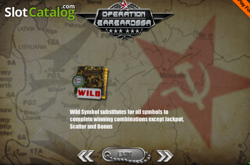 Скрин5. Operation Barbarossa слот