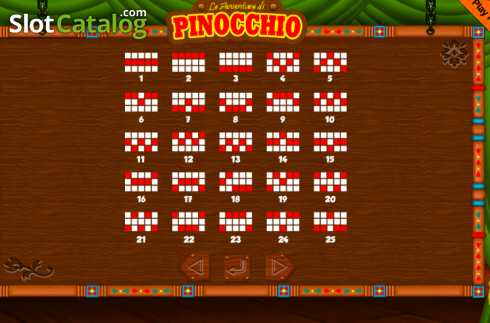 Скрин9. Pinocchio (Portomaso) слот