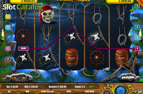 Скрин3. Pirates Night (9) слот