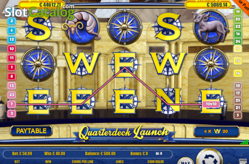 Скрин3. Quarterdecks Launch слот
