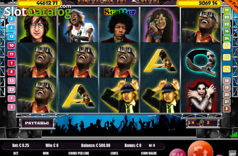 Скрин2. Rock Slot слот