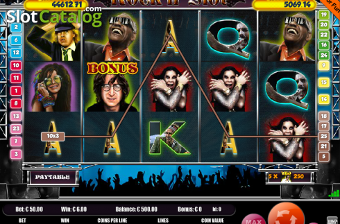 Скрин3. Rock Slot слот