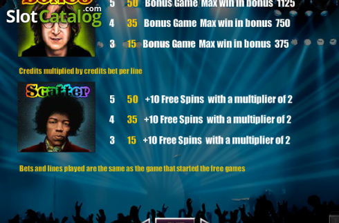 Скрин6. Rock Slot слот