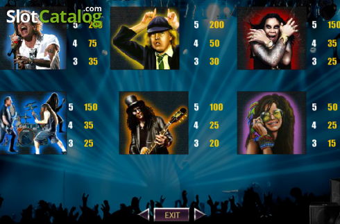 Скрин7. Rock Slot слот