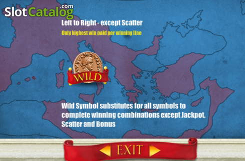 Скрин5. Roman Empire (Portomaso) слот