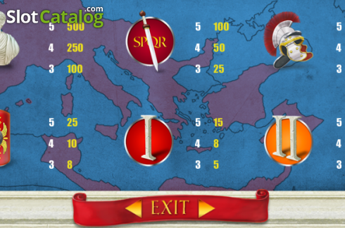 Скрин7. Roman Empire (Portomaso) слот